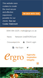 Mobile Screenshot of ergro.co.uk